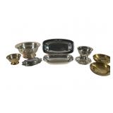 Silver-Plated & Brass Bowls and Trays