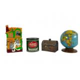 Coin Banks and Trinket Box