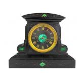 Tiffany & Co. Malachite Mantle Clock