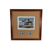 2000 Gerald W. Putt Framed Duck Print