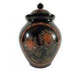 Breiningers Black Glazed Pottery Jar