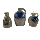Three Stoneware Jugs