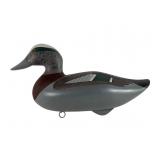 Wooden Duck Decoy by Joey Jobes, 1990