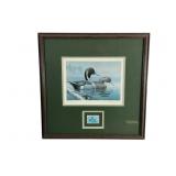 1988 J. Heidersbach Waterfowl Print