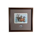 1986 Robert Knutson Signed Duck Print