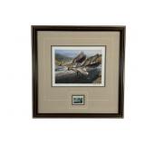 1994 Thomas Hirata Waterfowl Print
