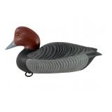 Red Head Drake Duck Decoy by Jeffrey A. Spencer