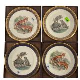 Lenox Woodland Wildlife Plates, Set of 4