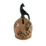 Turtle Creek Pottery Peacock Bank, 2012