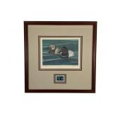 1990 Thomas Hirata, Pennsylvania Stamp Print Frame