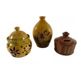 Three Breininger Pottery Pieces