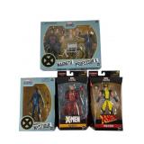4 Marvel Legends X-Men Action Figures Set