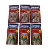6 Masters of the Universe Figures