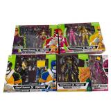 5 Power Rangers X TMNT Figure Collection