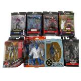 10 Sealed Action Figures, Marvel and DC