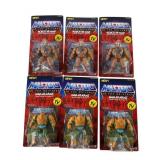 6 Unpunched 2018 Mattel MOTU Super7 Figures