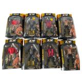 8-Piece AEW Unrivaled Collection Figures