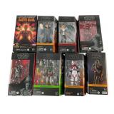 8 Star Wars Black Series Figures; HK-87