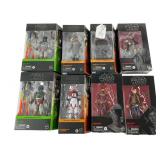 8 Star Wars Black Series Figures