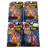 4 Marvel Fantastic Four Action Figures 2022