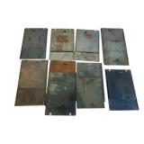 Foldable Metal Panels with Hinges