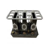 Three-Iron Stove Heater with New York Mark