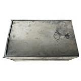 Aluminum Crate with Coleman Lantern Glass