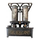 Cast Iron and Metal Gas Burner Stove