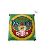 Dazey Churn Enamel Advertising Sign