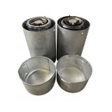 2 Military Gasoline Burners Stoves with Cases