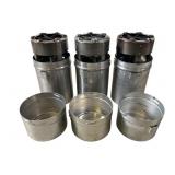 Three Coleman Model 530 Single-Burner Stoves