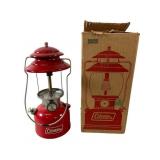 Coleman 200A195 Red Lantern With Box