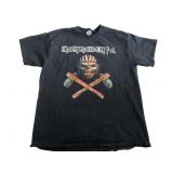 Iron Maiden FC Black Gildan Large T-Shirt