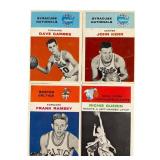 1961-62 Fleer Basketball Cards Lot