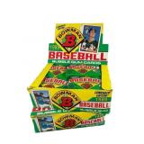 1989 Bowman Baseball Card Boxes x2