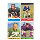 1964 Phila Football Cards, Four Players