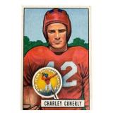 1951 Bowman Football #56 Charley Conerly Card