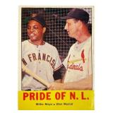 1963 Topps #138 ï¿½Pride of N.L.ï¿½ Card