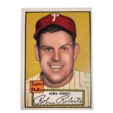 1952 Topps Robin Roberts Baseball Card
