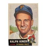 1953 Topps #191 Ralph Kiner Card