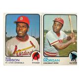 1973 Topps Baseball #190 & #230 Cards