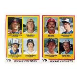 1978 Topps Baseball Cards #703 & #708