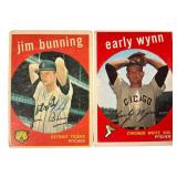 1959 Topps #149 Jim Bunning & #260 Early Wynn