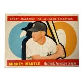 1960 Topps #563 Mickey Mantle Card