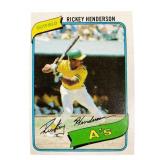 1980 Topps Baseball #482 Rickey Henderson