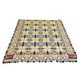 1841 Jacquard-Woven Coverlet