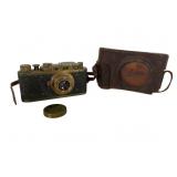 Russian-Made Leica Copy Camera with Case