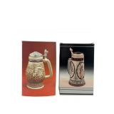 Two Collectible Ceramic Steins