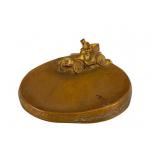 Gilded Bronze Car Figurine Display