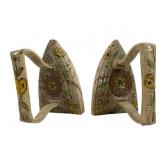 Two Hand-Painted Decorative Flat Irons